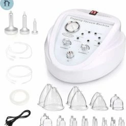 Thuys Cupping Set Met Pomp - Borstvergroting & Bilvergroting Apparaat - Cupping Set Massage - Cellulite Massage Apparaat - Cupping Cellulite - Cupping Cups - Bevorderd Bloedsdoorloop