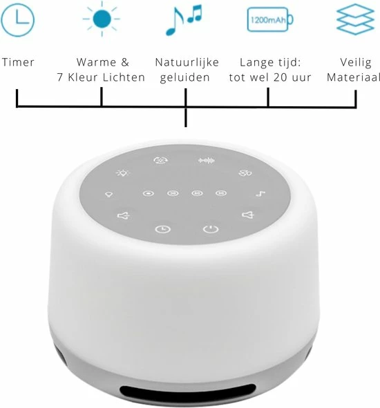 Merkloos CE Keurmerk White Noise - Afbeelding 3