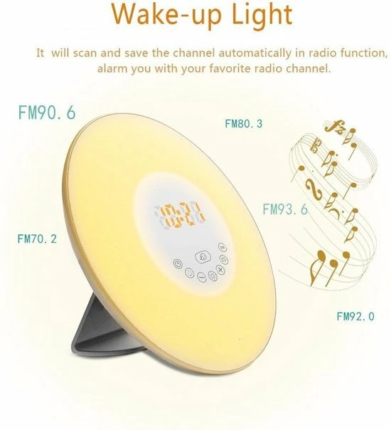 Merkloos Wake-up Light - Afbeelding 5