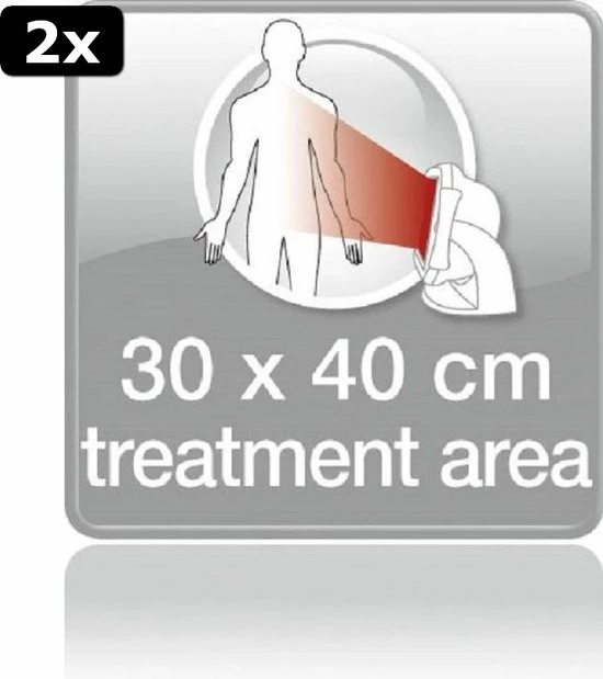 2x Beurer IL50 - Infraroodlamp - Timer - 300 Watt - Groot Oppervlak - Afbeelding 4