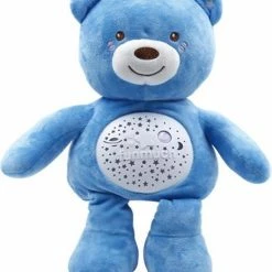 Funmuch Baby Knuffel Teddybeer Met Slaapliedjes, Hartslag En Nachtlampje / Sterrenprojector - Vanaf 0 Jaar