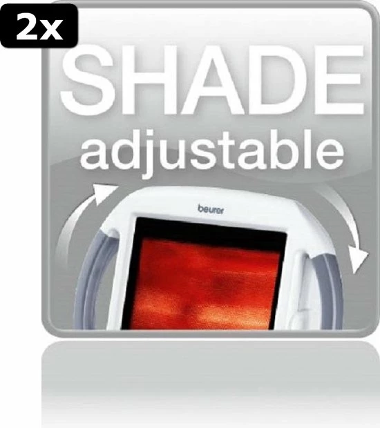 2x Beurer IL50 - Infraroodlamp - Timer - 300 Watt - Groot Oppervlak - Afbeelding 3