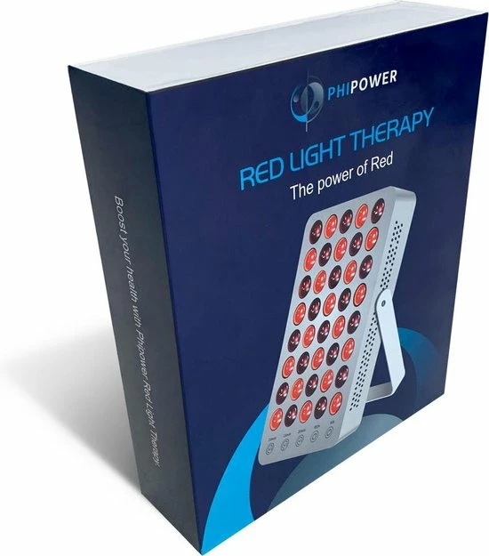 Merkloos Rood Licht Therapie Lamp | Diep Rood/NIR | Phipower - Afbeelding 10