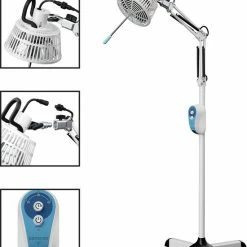 Panacea TDP Infraroodlamp Voor Verlichting Van Artritis, Spieren & Gewrichten - 300W - Mineraalschijf - Timer - Lichttherapie - Infraroodtherapie -Bloedcirculatieapparaat