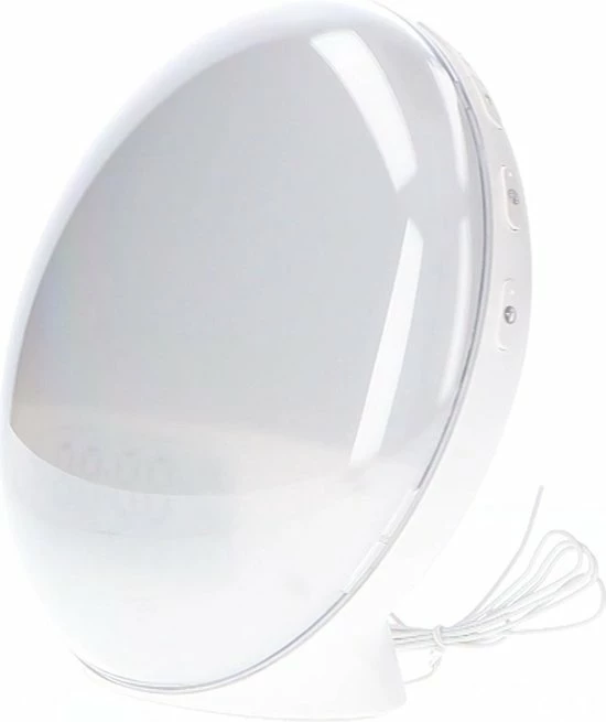 ProSova Wake Up Light Met App Pro - Slaaptrainer - Wekkerradio - Nachtlamp - Dubbele Wektijd - 7 Kleuren - USB Aansluiting - Google Home - + Gratis (E)-Slaapboek - Afbeelding 2