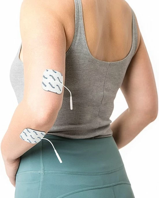 Axion - 20 TENS/EMS Elektroden Pads - Voor Elektrodentherapie Hele Lichaam - 50x50mm - Zelfklevend - Afbeelding 3