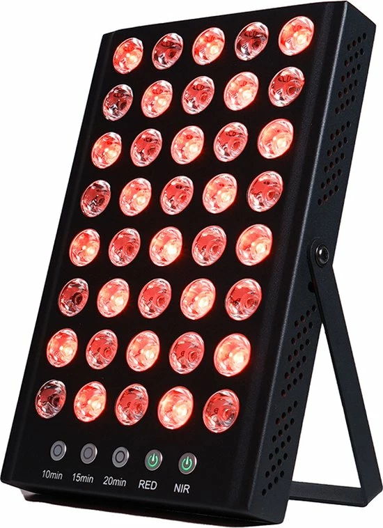 HEALING LIGHTS Noir 60 - Rood Licht Therapie Led Lamp Collageen Booster Infrarood LED Lamp Licht Therapie