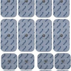 Axion - 16 TENS/EMS Elektroden Pads - Voor Elektrodentherapie - 50x50mm En 50x100mm - Voor Sanitas (SEM40-44)