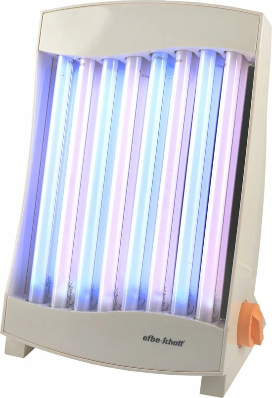 Gezichtssolarium Wit - Efbe-Schott GB 838 CN - Nieuwe Efficiëntie - Automatische Uitschakeling - 150W -